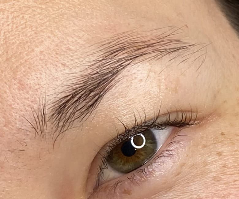 Nano Hair Stroke Brows Before