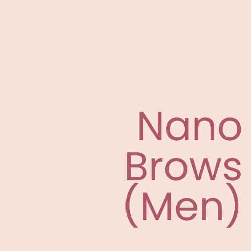 Permanent Makeup Nano Brow for Men Label 500x500